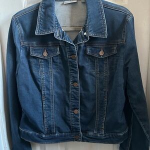 New York & Company Women’s Denim Jean Jacket Size Large
